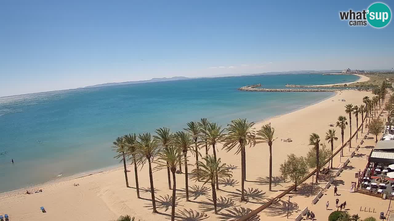 LIVEcam Roses plage – Hotel Montecarlo