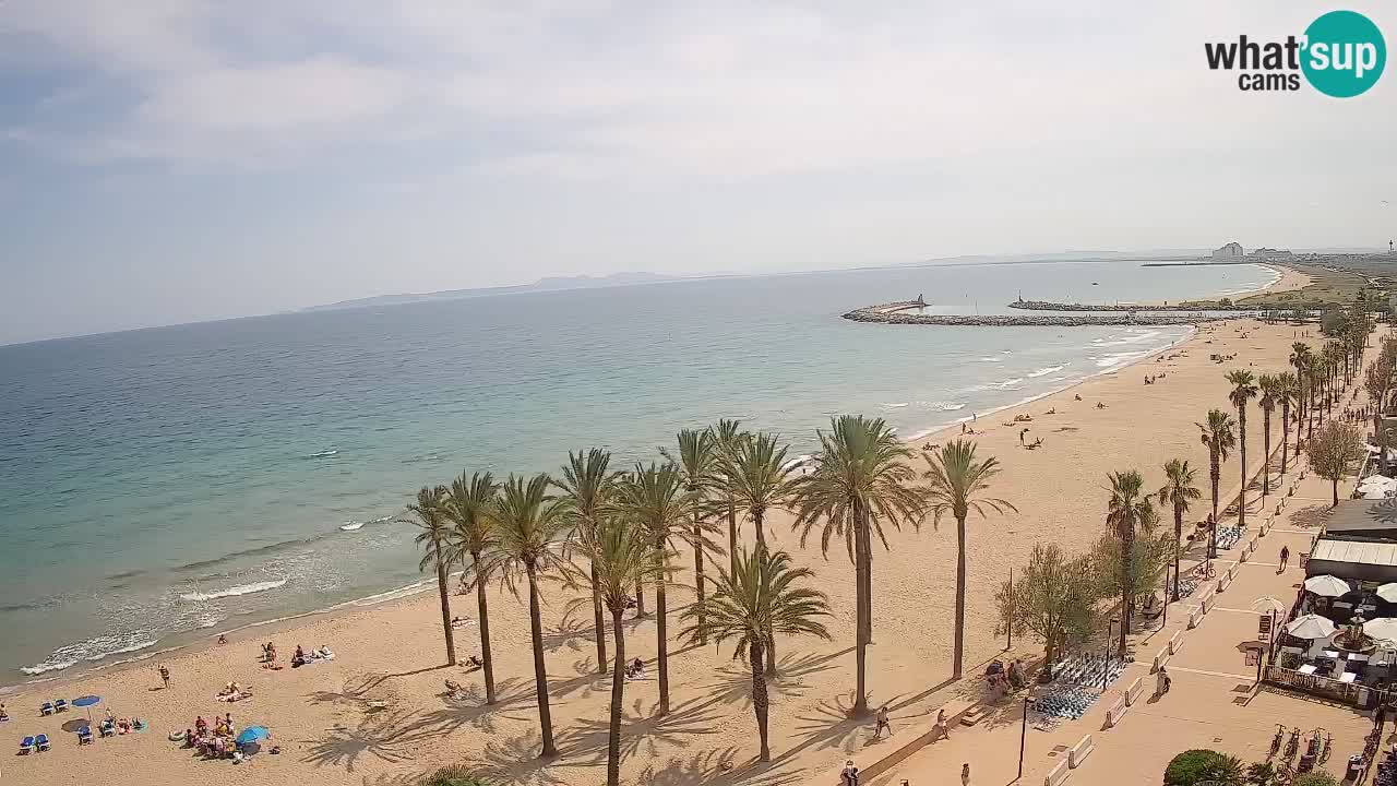 LIVEcam Roses plage – Hotel Montecarlo
