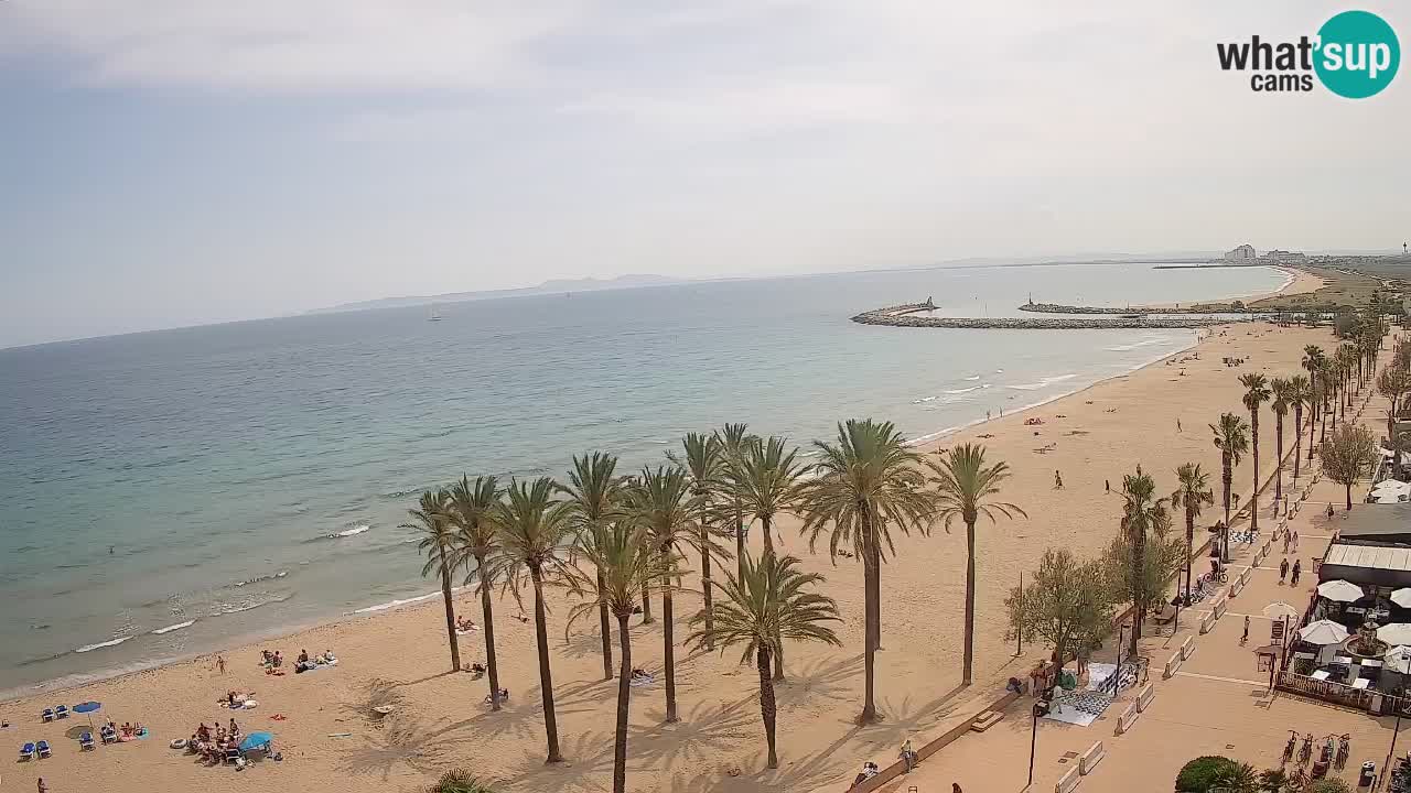 LIVEcam Roses plage – Hotel Montecarlo