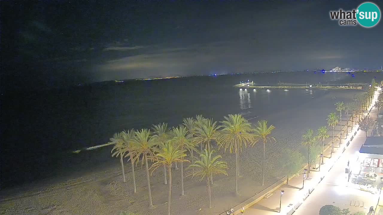 LIVEcam Roses plage – Hotel Montecarlo