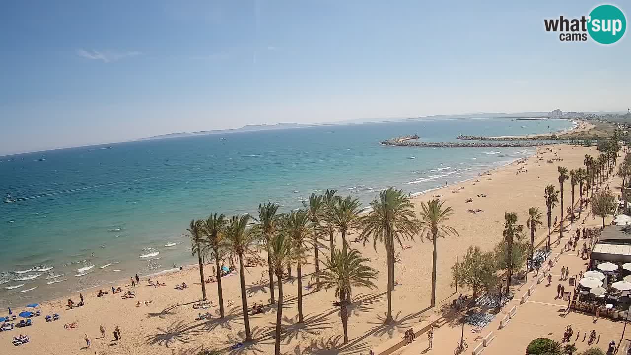 LIVEcam Roses plage – Hotel Montecarlo