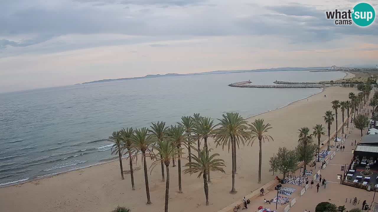 LIVEcam Roses plage – Hotel Montecarlo