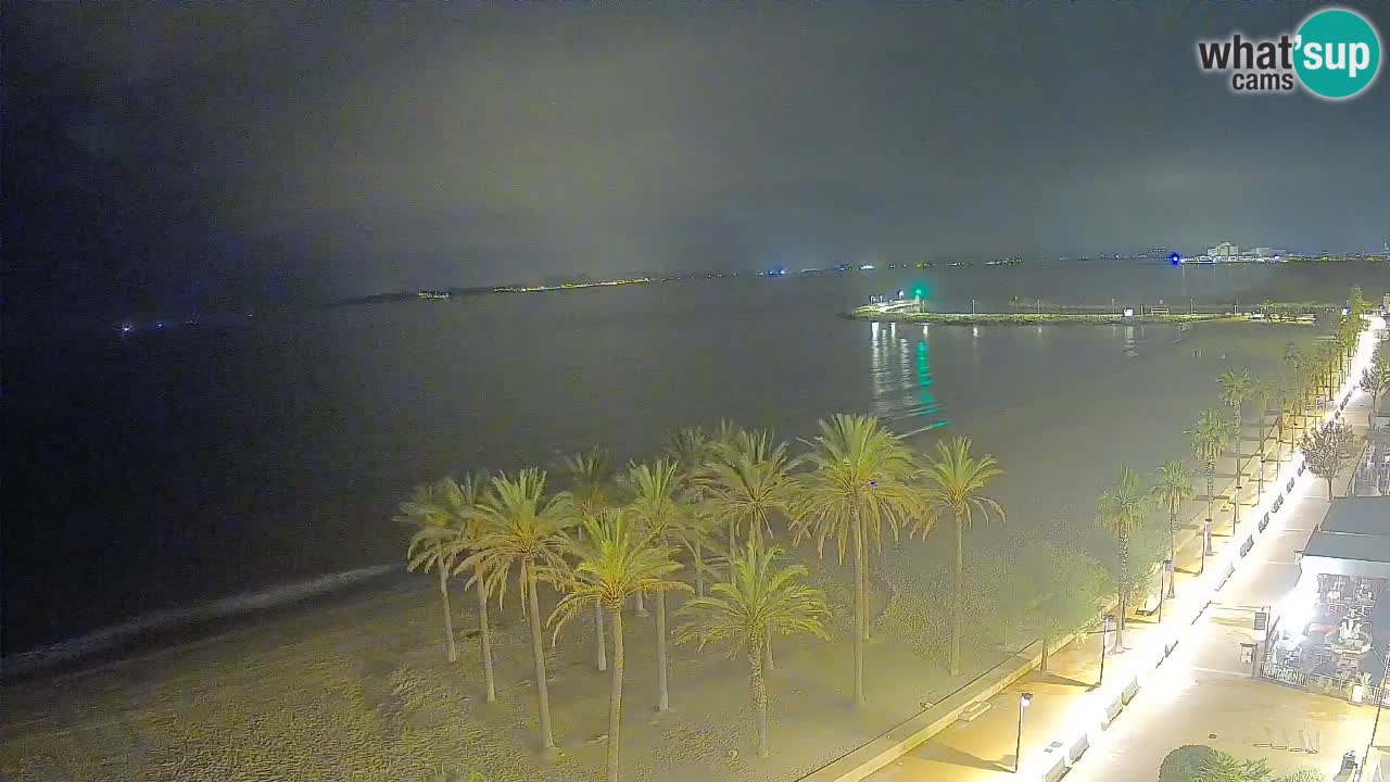 LIVEcam Roses plage – Hotel Montecarlo