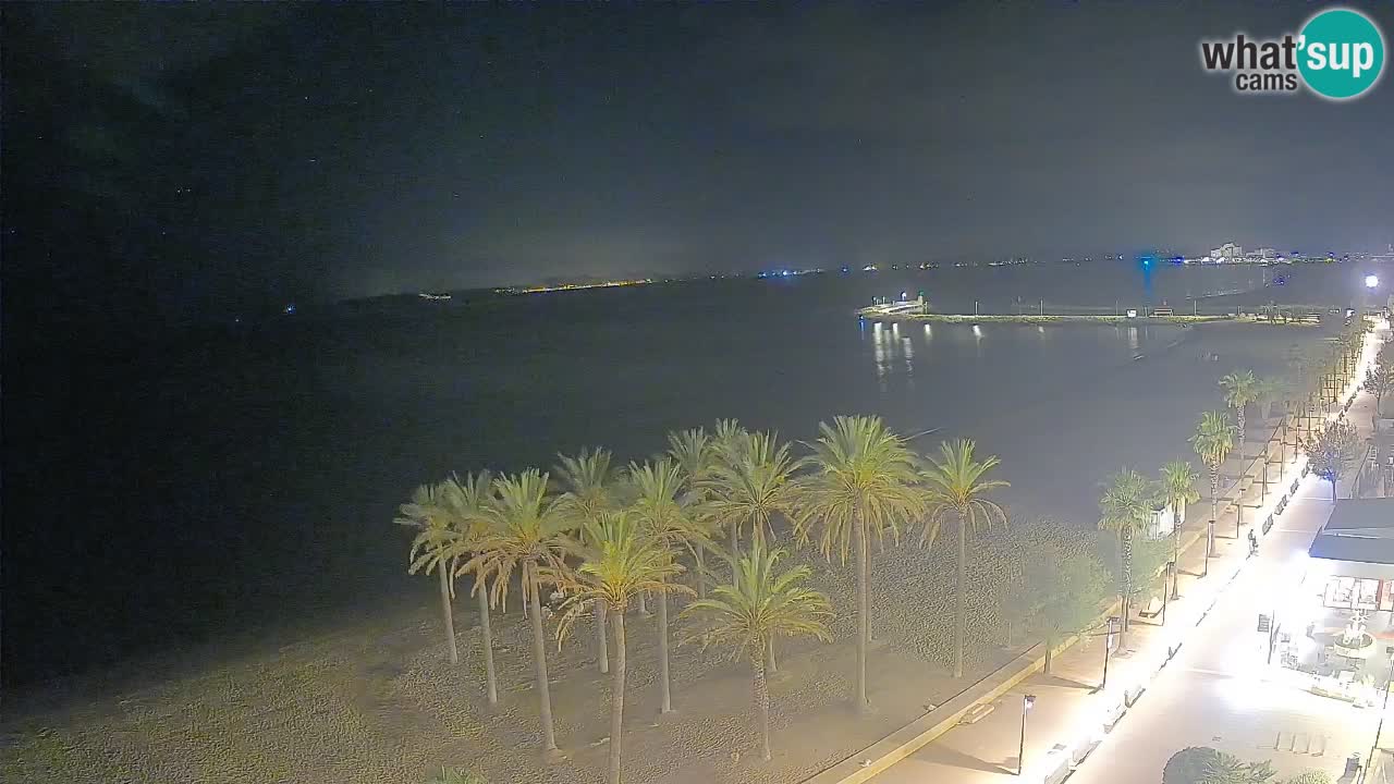 LIVEcam Roses plage – Hotel Montecarlo