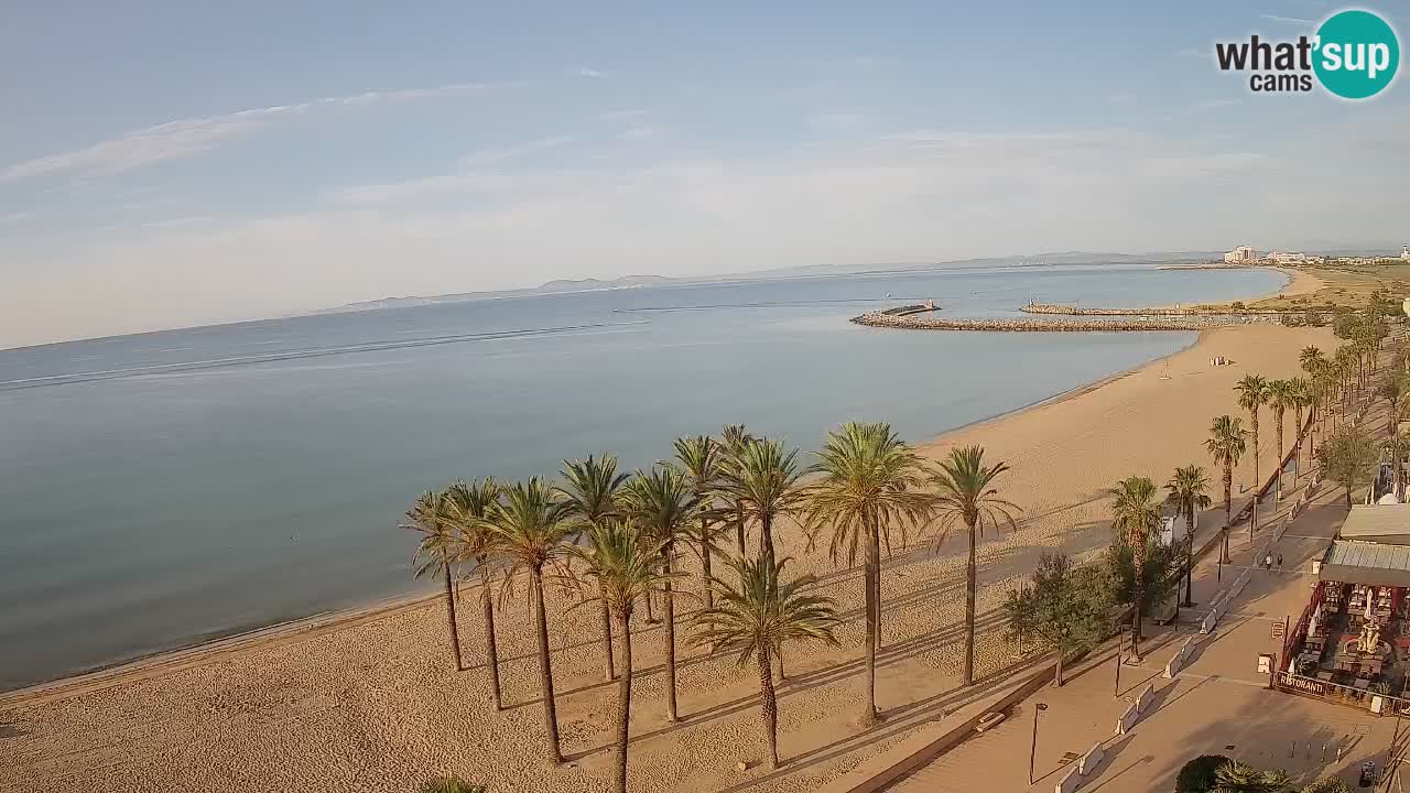 LIVEcam Roses plage – Hotel Montecarlo