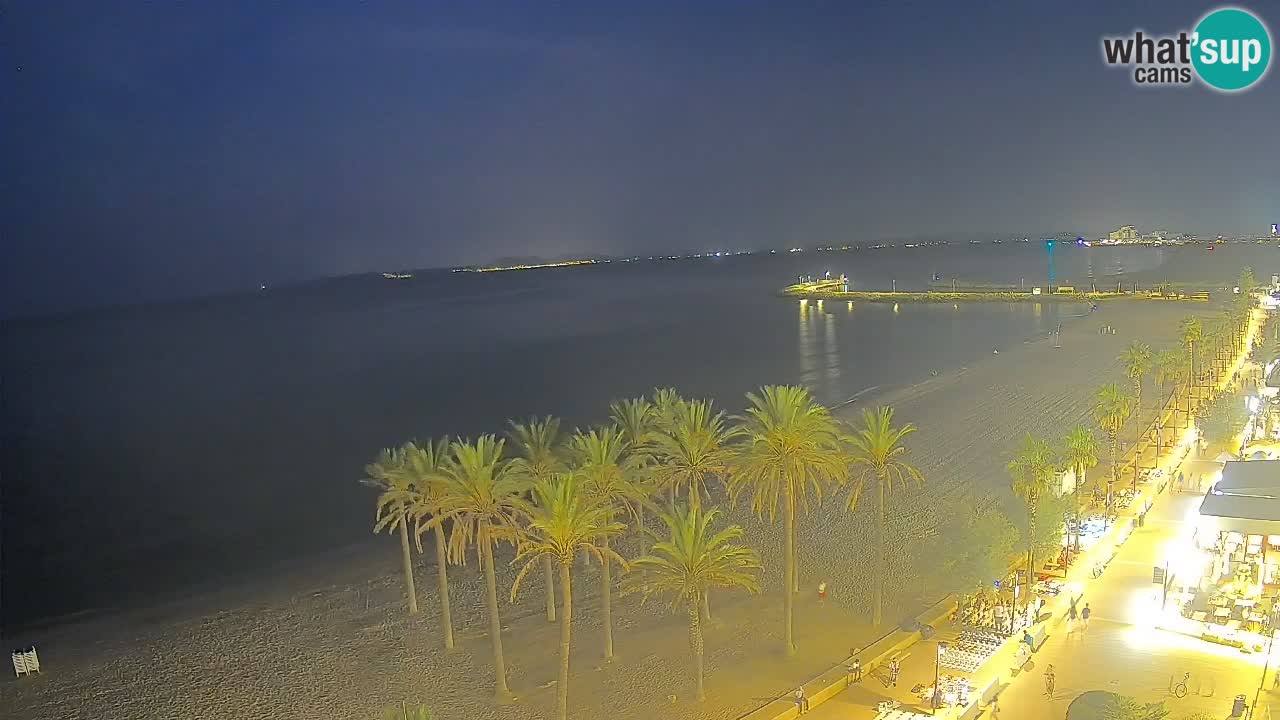 Webcam Roses Strand – Hotel Montecarlo