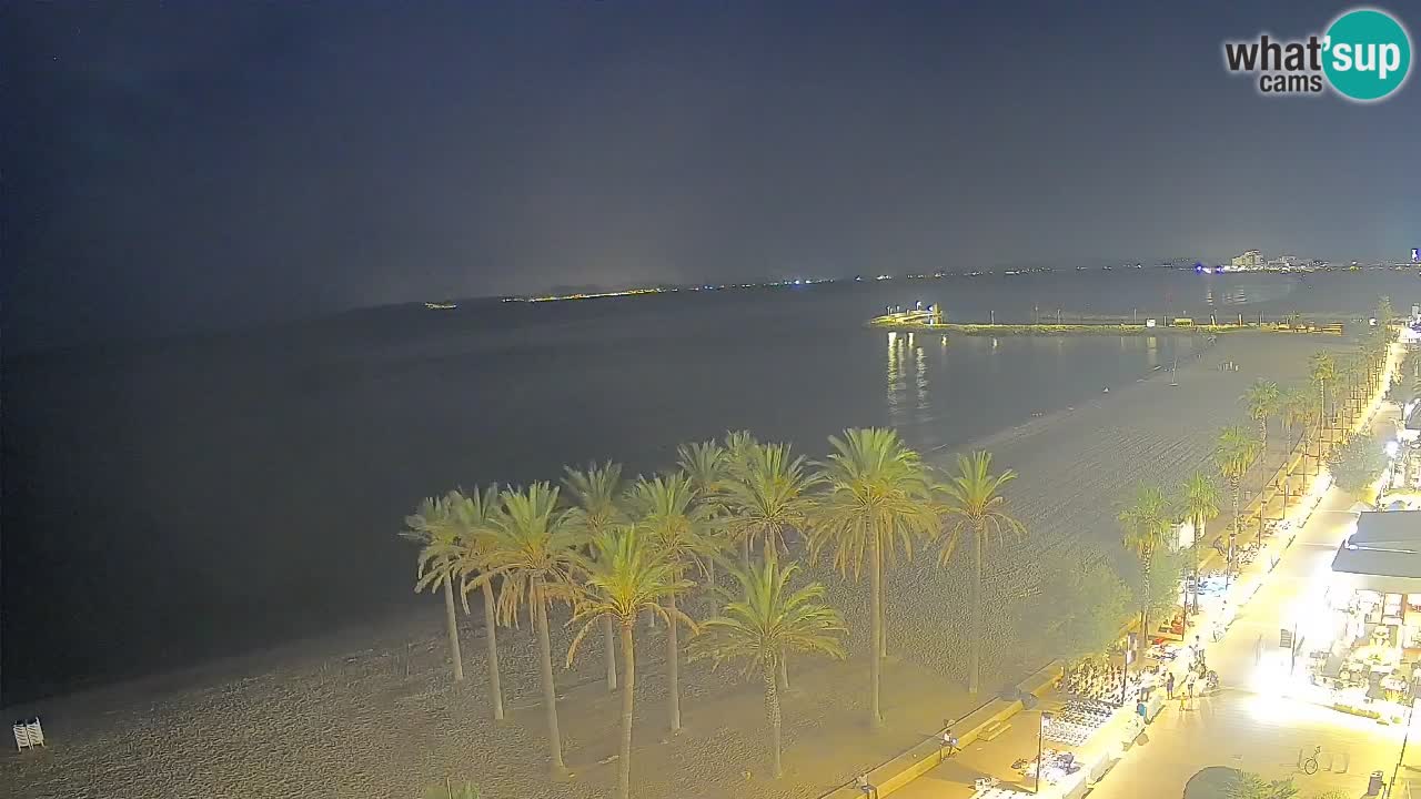 LIVEcam Roses plage – Hotel Montecarlo