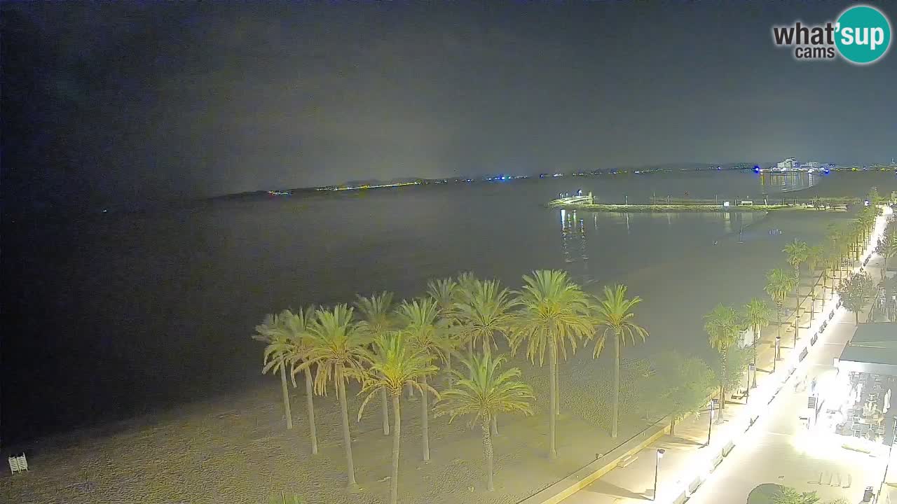 LIVEcam Roses plage – Hotel Montecarlo