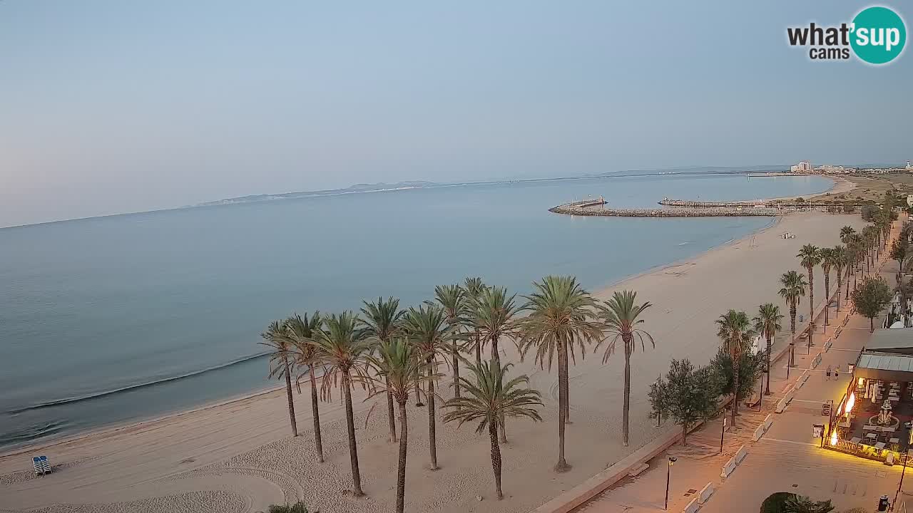 LIVEcam Roses plage – Hotel Montecarlo