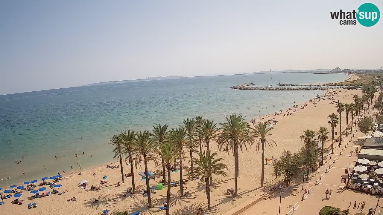 LIVEcam Roses plage – Hotel Montecarlo