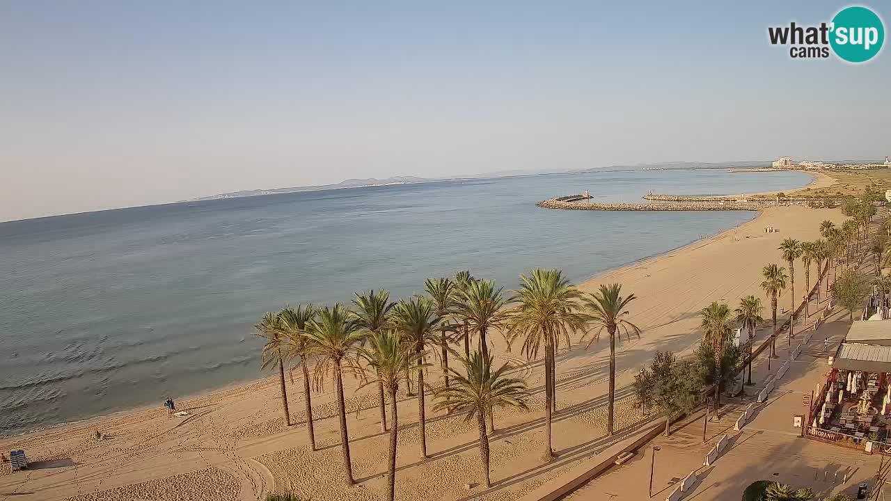 LIVEcam Roses plage – Hotel Montecarlo
