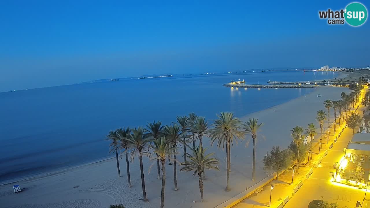 LIVEcam Roses plage – Hotel Montecarlo
