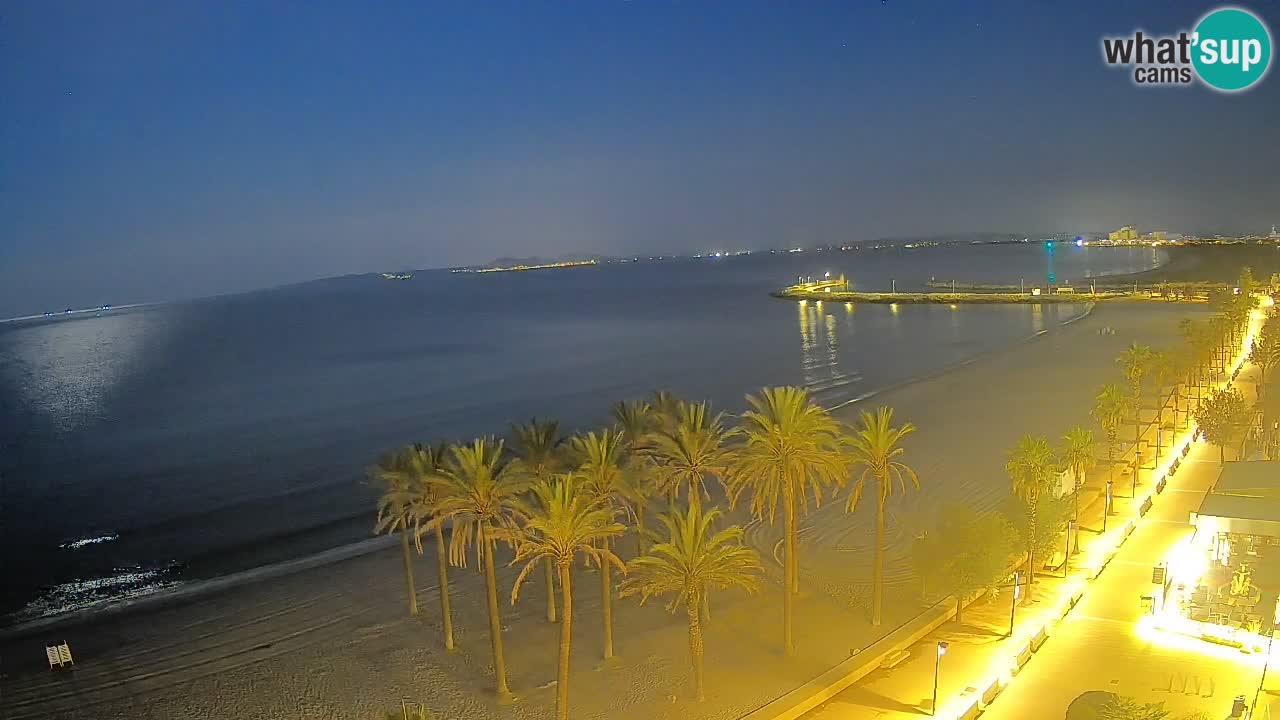 LIVEcam Roses plage – Hotel Montecarlo