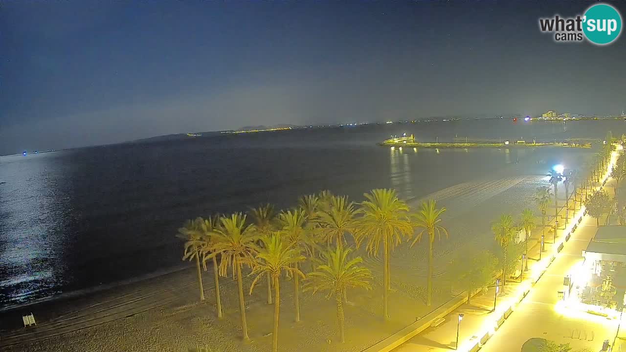 LIVEcam Roses plage – Hotel Montecarlo