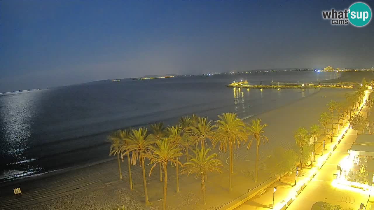 LIVEcam Roses plage – Hotel Montecarlo