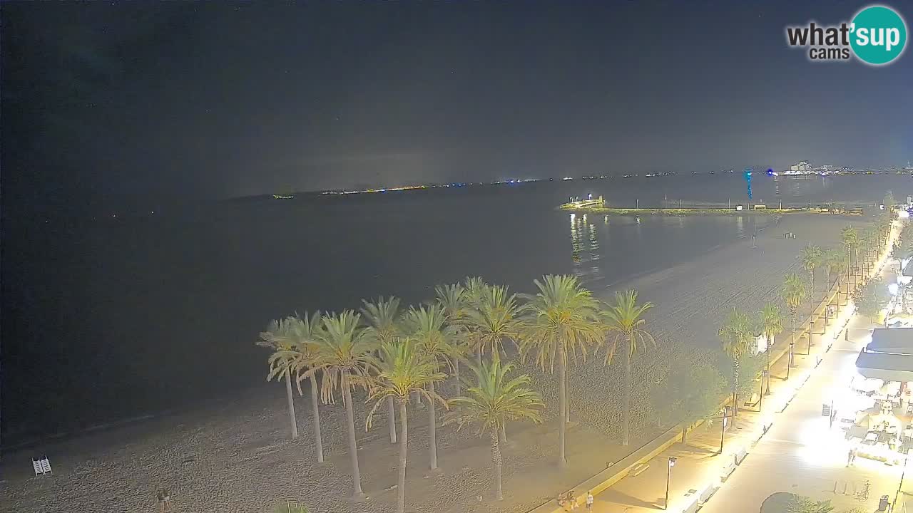 LIVEcam Roses plage – Hotel Montecarlo