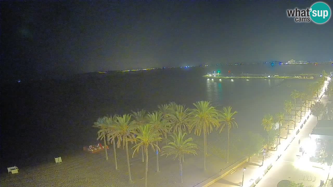 LIVEcam Roses plage – Hotel Montecarlo