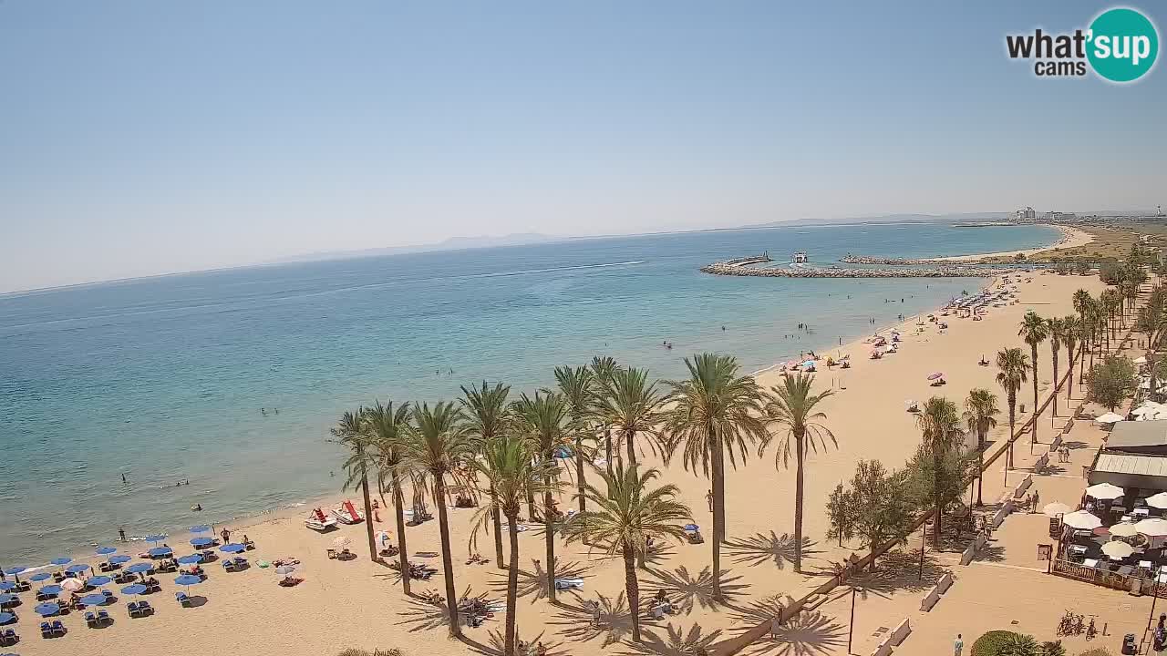 Webcam Roses Strand – Hotel Montecarlo