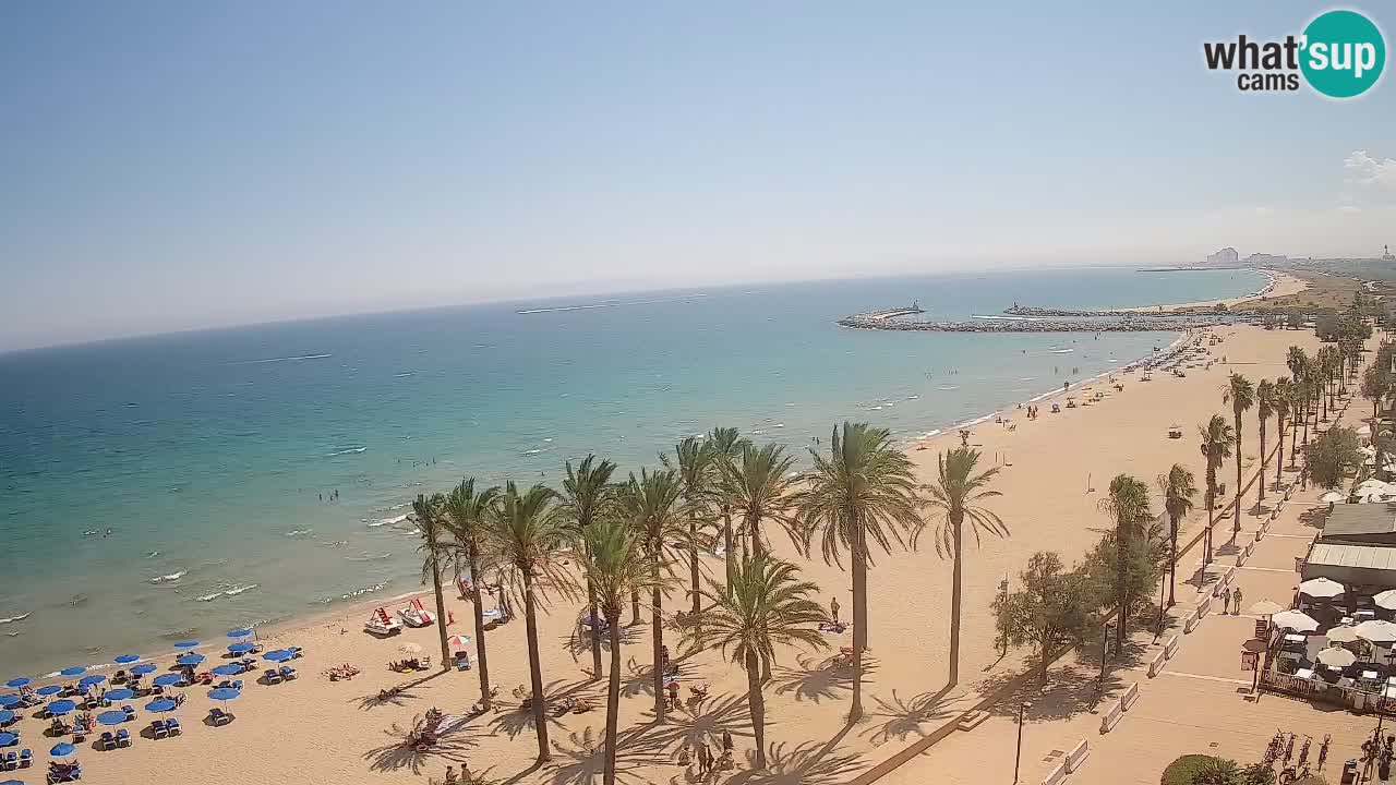 Camera en vivo Roses playa – Hotel MonteCarlo