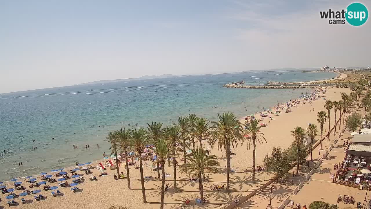 LIVEcam Roses plage – Hotel Montecarlo