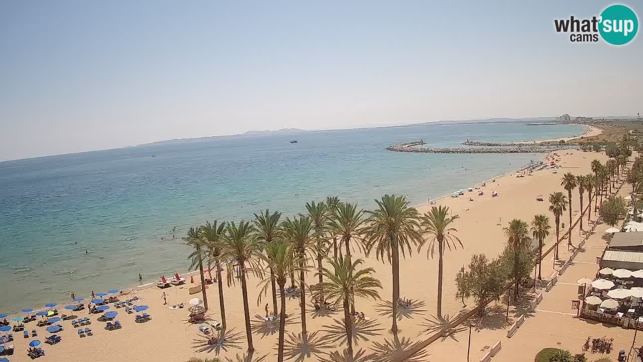 Camera en vivo Roses playa – Hotel MonteCarlo