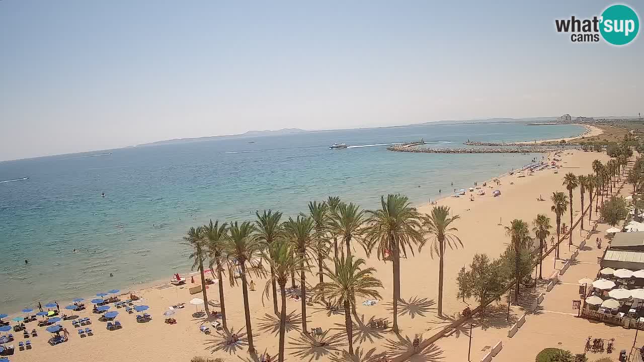 LIVEcam Roses plage – Hotel Montecarlo