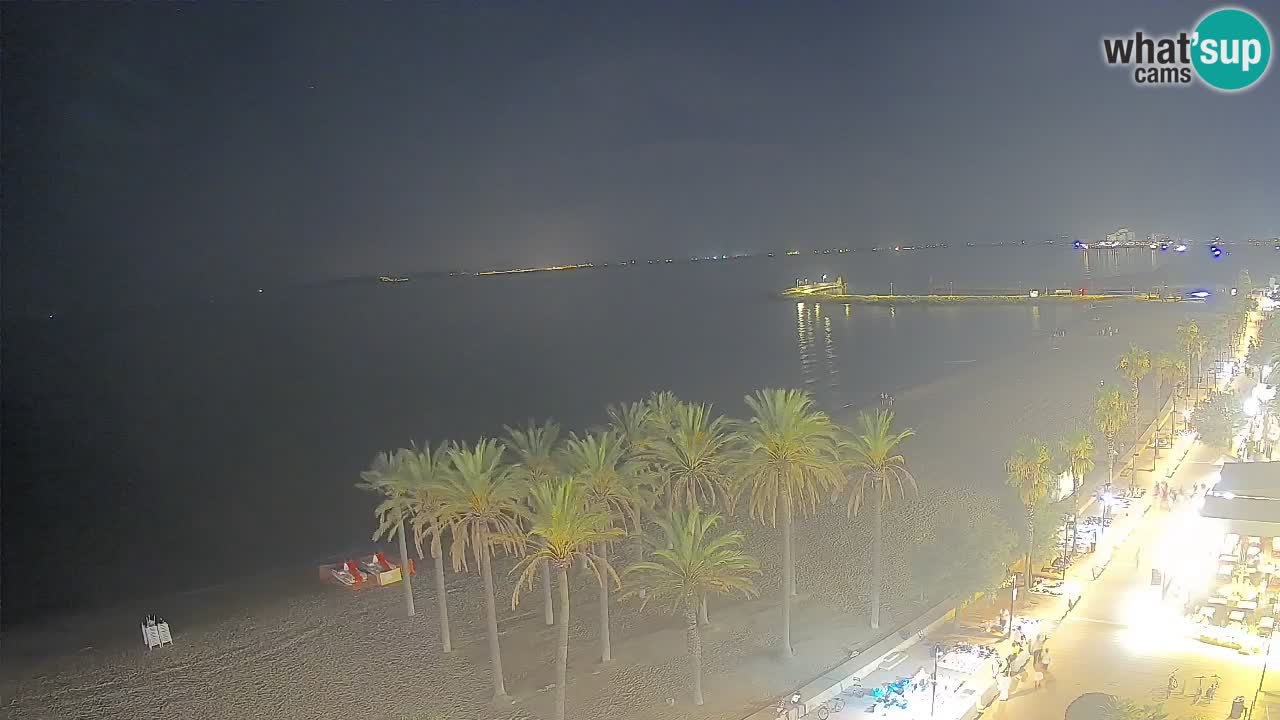 Camera en vivo Roses playa – Hotel MonteCarlo