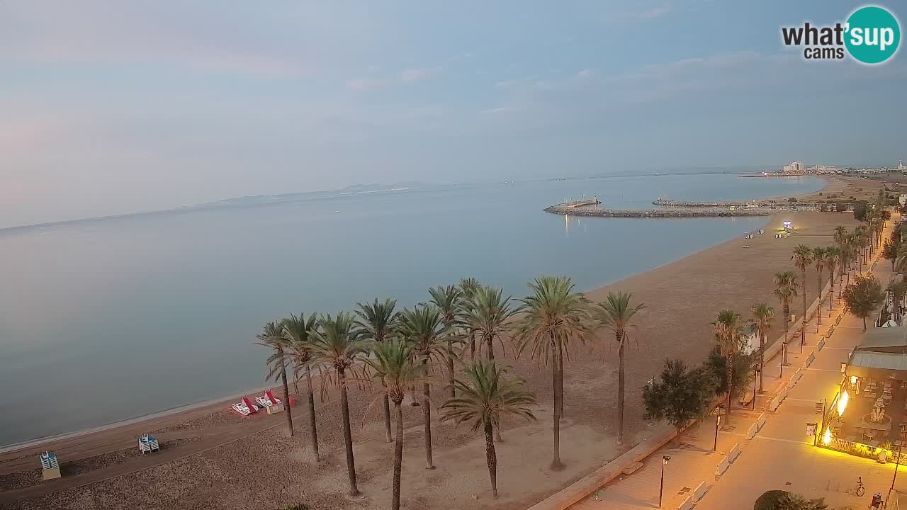 LIVEcam Roses plage – Hotel Montecarlo