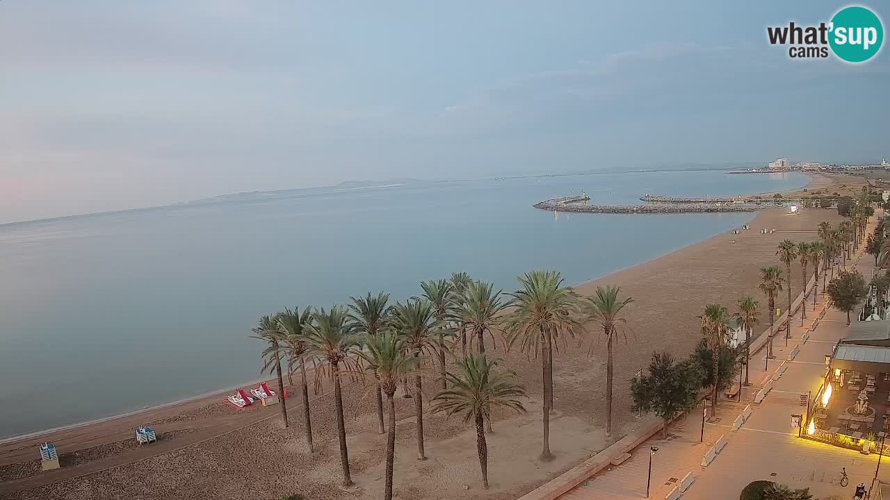 LIVEcam Roses plage – Hotel Montecarlo