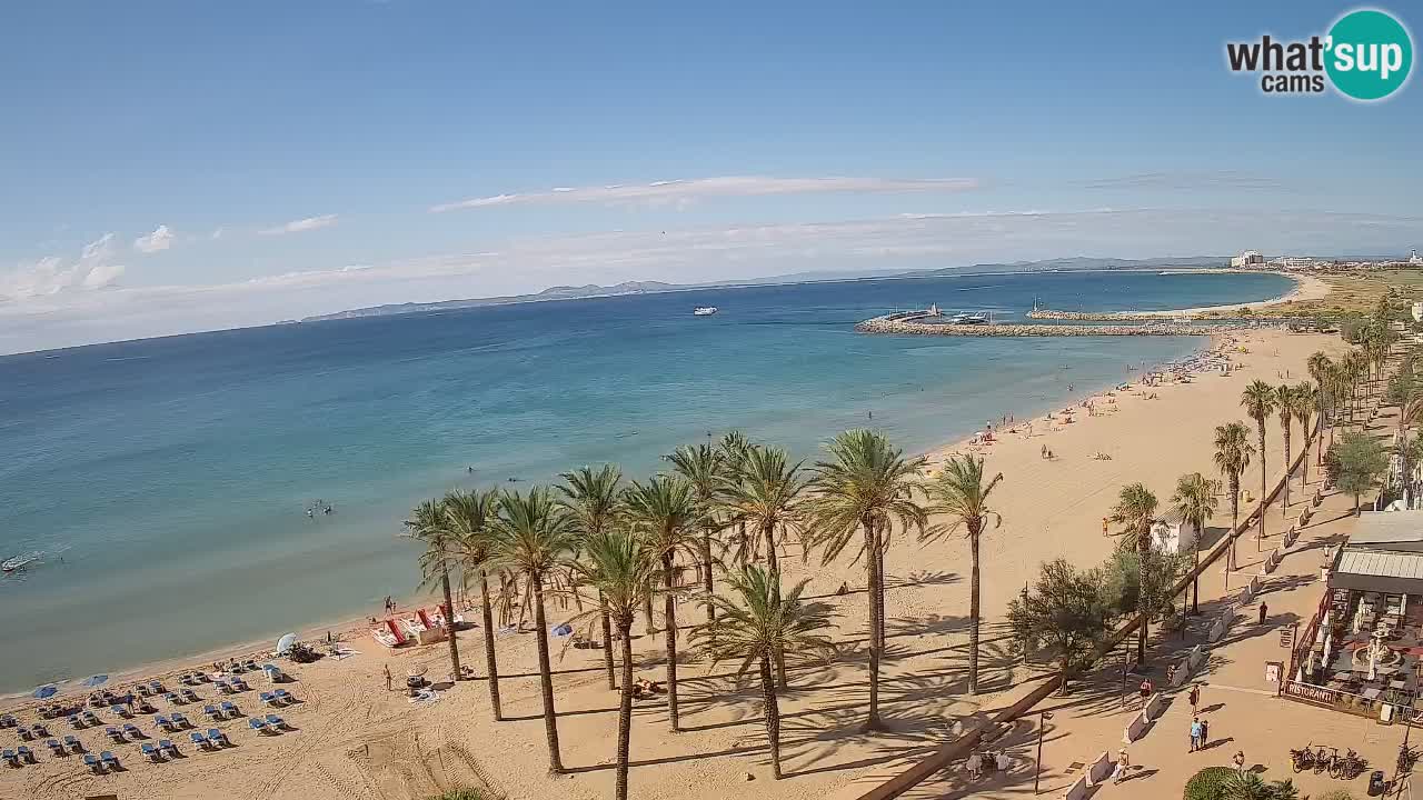 LIVEcam Roses plage – Hotel Montecarlo