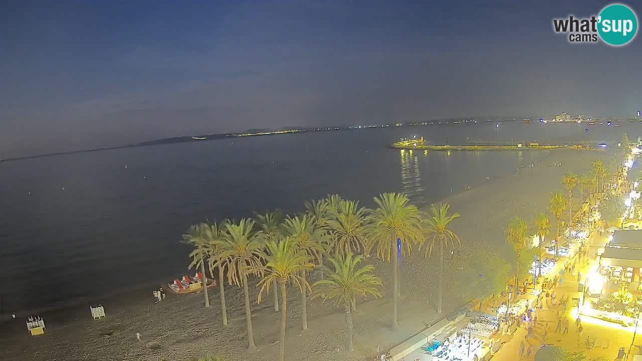 LIVEcam Roses plage – Hotel Montecarlo