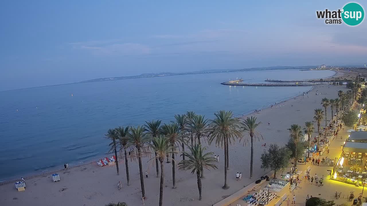 LIVEcam Roses plage – Hotel Montecarlo