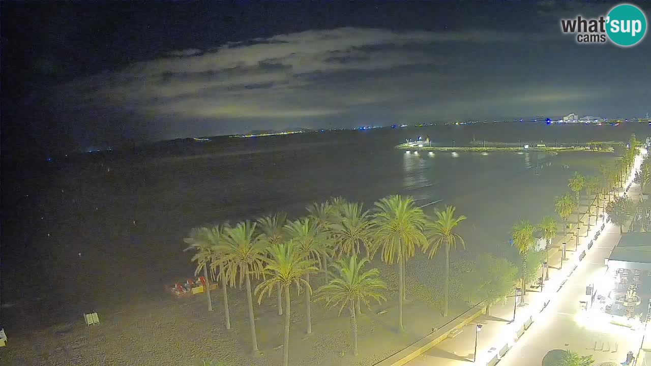 LIVEcam Roses plage – Hotel Montecarlo