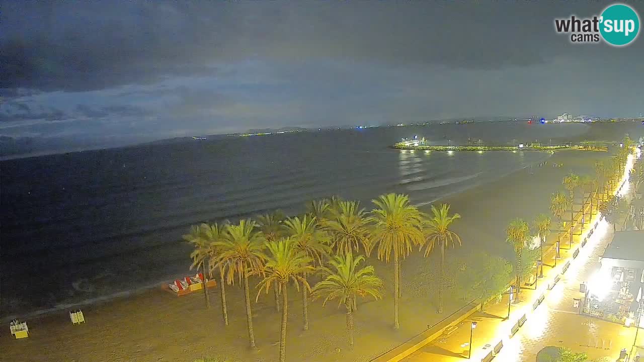 Camera en vivo Roses playa – Hotel MonteCarlo