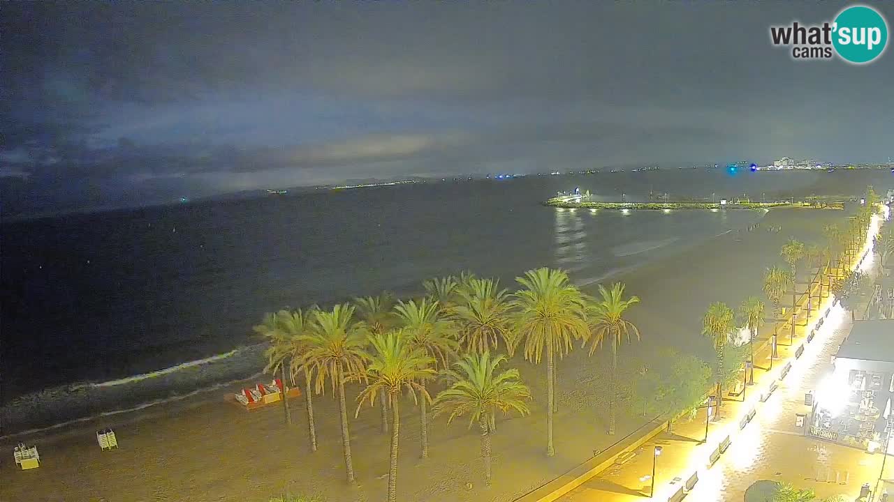 LIVEcam Roses plage – Hotel Montecarlo