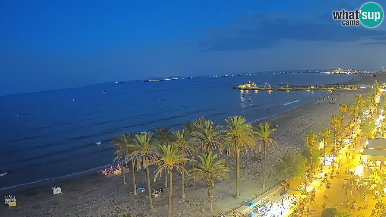 LIVEcam Roses plage – Hotel Montecarlo