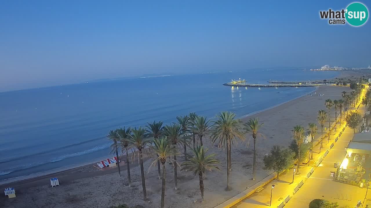 LIVEcam Roses plage – Hotel Montecarlo