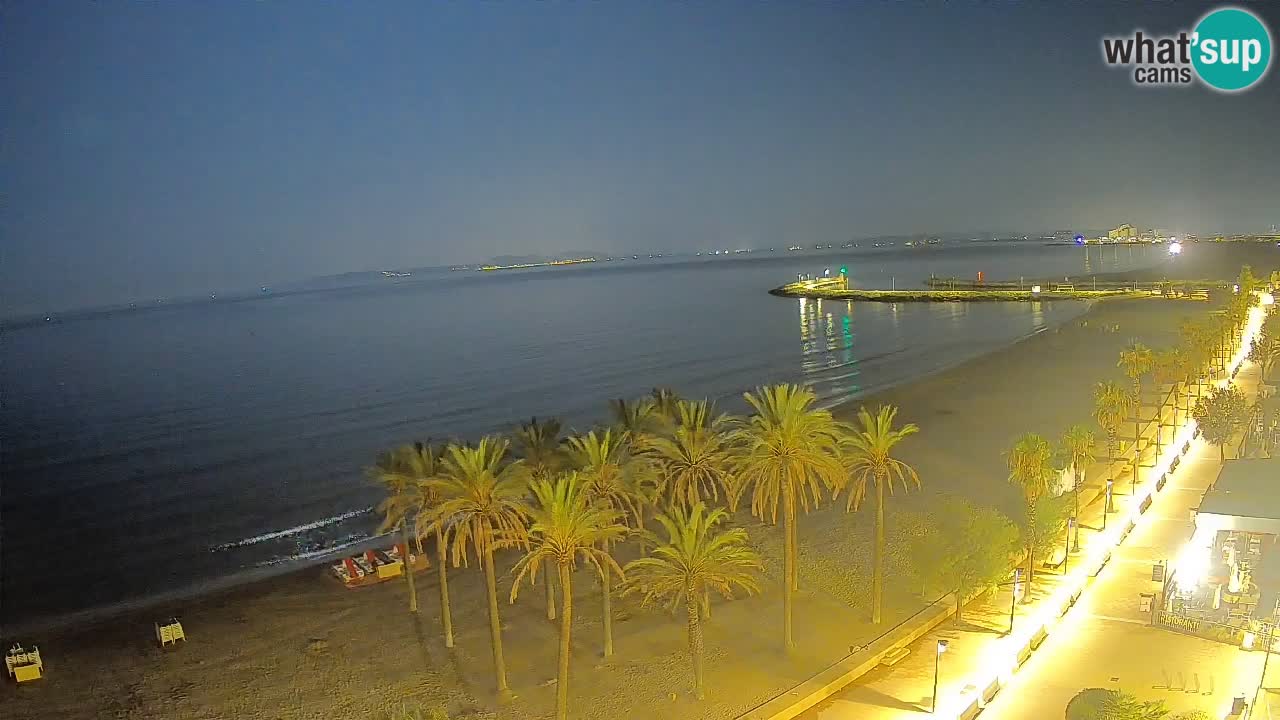 LIVEcam Roses plage – Hotel Montecarlo