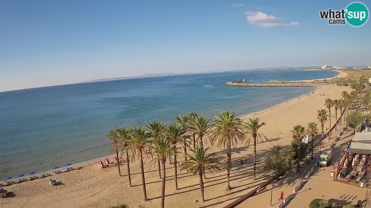 LIVEcam Roses plage – Hotel Montecarlo