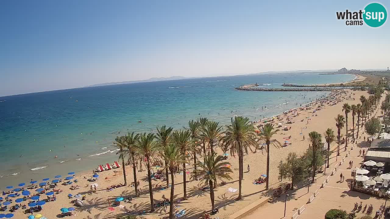 LIVEcam Roses plage – Hotel Montecarlo