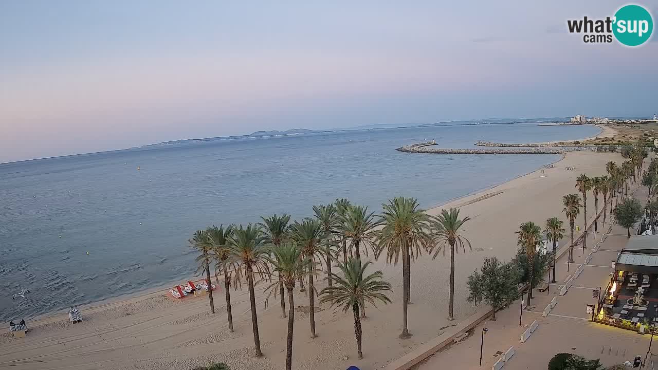 LIVEcam Roses plage – Hotel Montecarlo