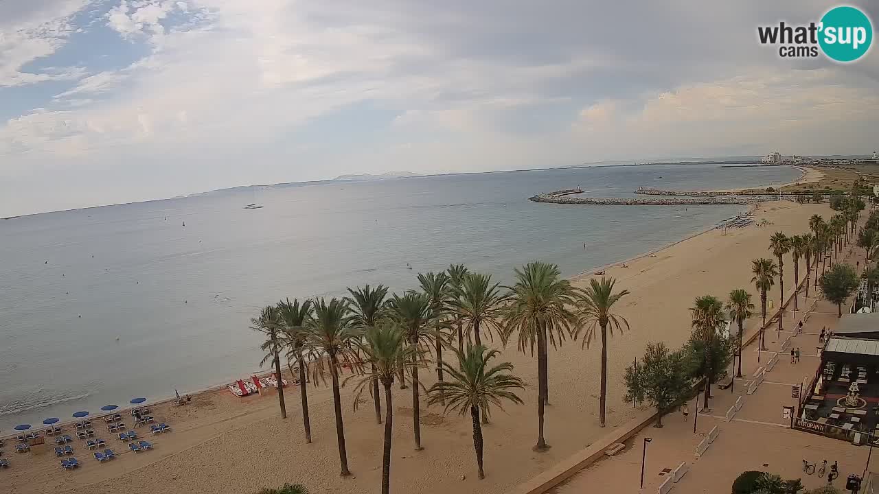LIVEcam Roses plage – Hotel Montecarlo