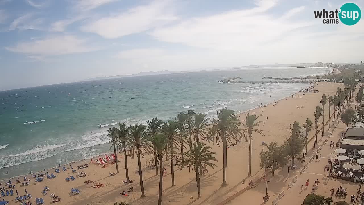 LIVEcam Roses plage – Hotel Montecarlo