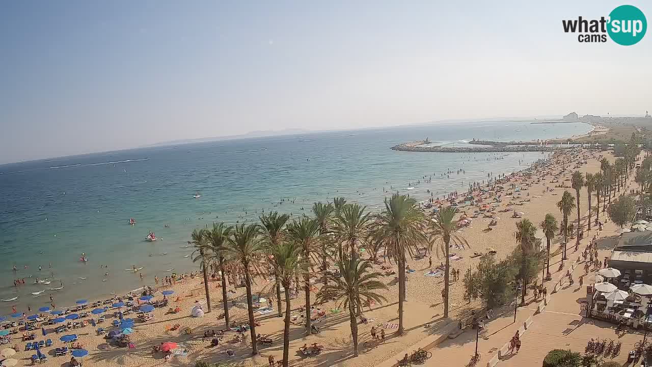 Webcam Roses Strand – Hotel Montecarlo