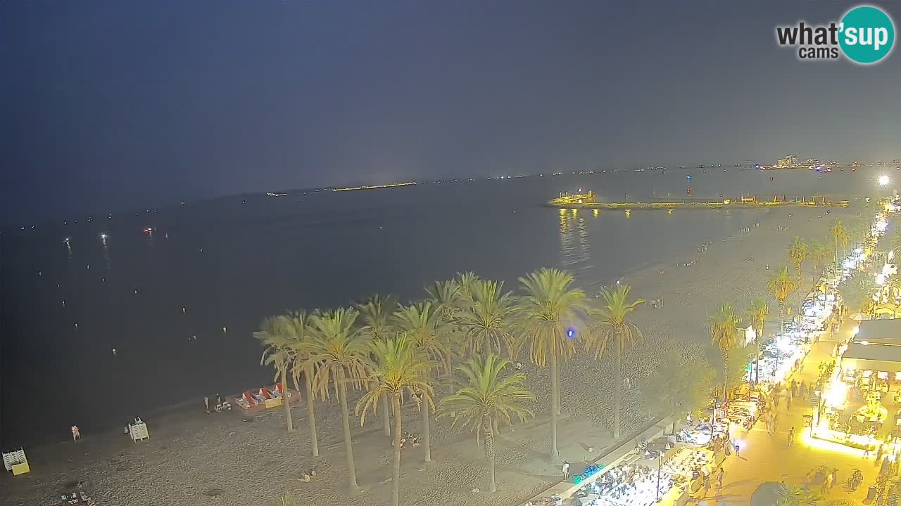 LIVEcam Roses plage – Hotel Montecarlo