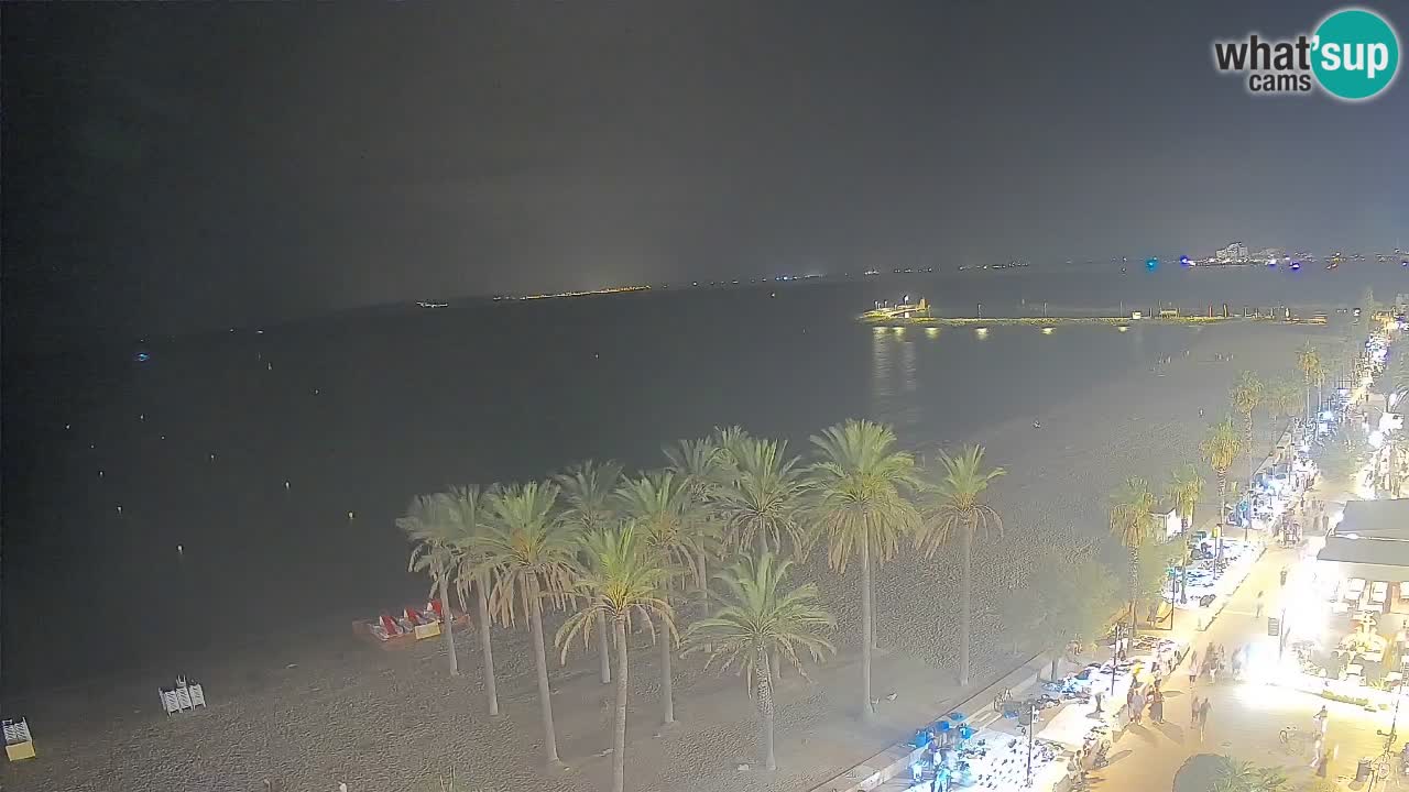 Webcam Live Roses spiaggia – Hotel MonteCarlo