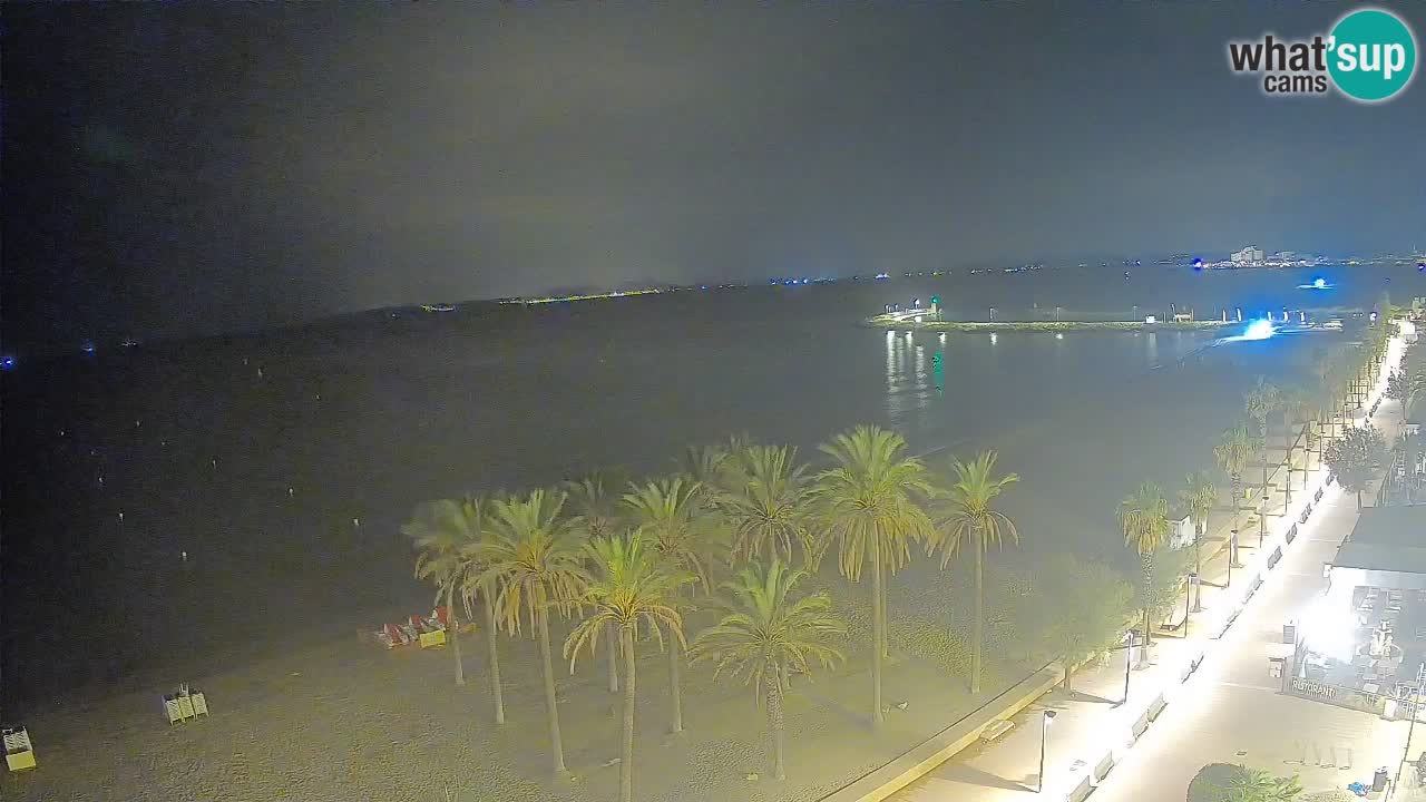 LIVEcam Roses plage – Hotel Montecarlo