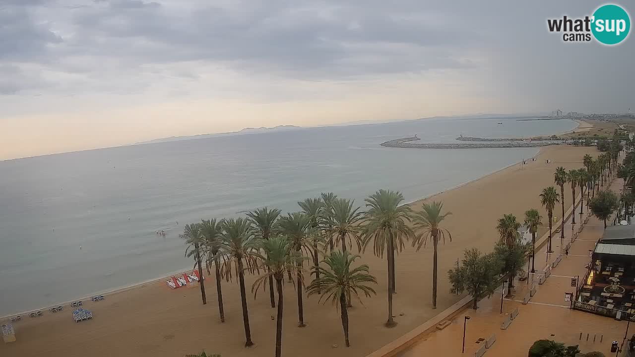 LIVEcam Roses plage – Hotel Montecarlo