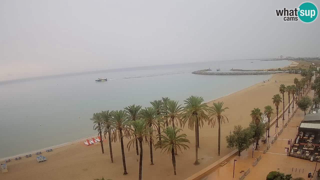 LIVEcam Roses plage – Hotel Montecarlo