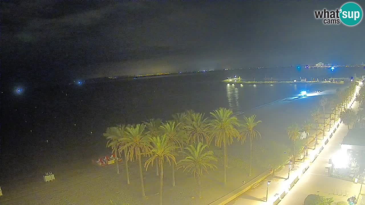 LIVEcam Roses plage – Hotel Montecarlo